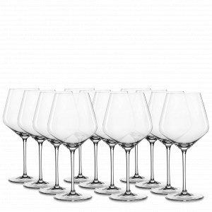 Набор из 12-ти бокалов (фужеров) для Бургундии, 640 мл, хрустальное стекло, серия Style, SPIEGELAU, Германия, SPIEGELAU (Германия)