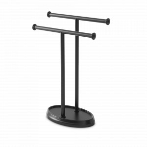 Держатель для полотенец, сталь, 26 х 35 см, черный, серия Palm, UMBRA, Канада, UMBRA (Канада)