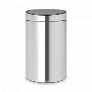 Контейнер для мусора, 10 + 23 л, нержавеющая сталь, стальной, серия TOUCH BIN, BRABANTIA, Бельгия, Touch BRABANTIA