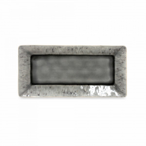 Блюдо прямоугольное Grey, 33.5 х 17.5 см, керамика, серый, серия Madeira, COSTA NOVA, Португалия, Блюда сервировочные, менажницы