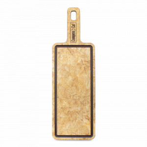 Доска композитная с желобом для сервировки и подачи, 36х12см, оникс светлый, серия ProFashion, ComposeEat, Россия, COMPOSE EAT (Россия)