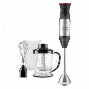 Блендер погружной, 1 л, нержавеющая сталь, пластик, черный, TAURUS, Испания, Блендеры погружные