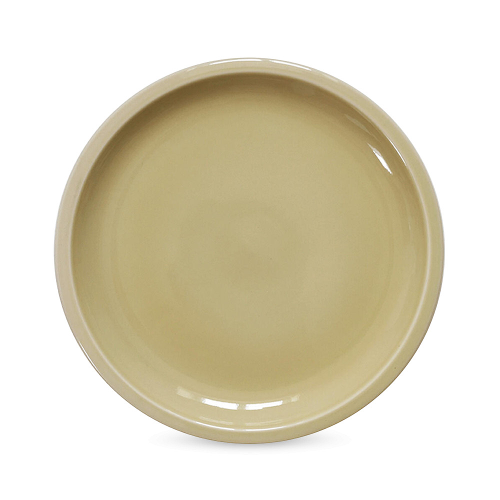 Тарелка , керамика, 24 см, кремовый, серия Cantine, JARS, Франция