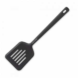 Лопатка с прорезями, 32 см, силикон, нейлон, графитовый, серия Streak, ANNA LAFARG, Китай, Кухонные лопатки