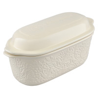 Форма для выпечки ржаного хлеба Fantail Bird, 2.3 л, 33 х 16 см, керамика, бежевый, серия Birds of Paradise, LIBERTY JONES, Россия_00817550039196742315.jpg