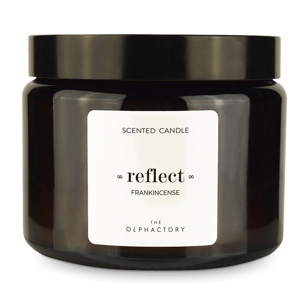 Свеча ароматическая «Frankinsense», 60 часов горения, воск, стекло, серия The Olphactory, AMBIENTAIR, Испания