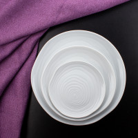 Тарелка обеденная, диаметр 26,5 см, фарфор, серия Teck, PILLIVUYT, Франция_00812920066138901820.jpg