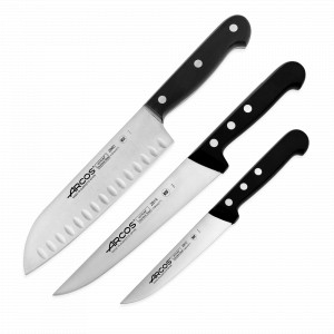 Набор из 3-х кухонных ножей поварская тройка, серия Universal, ARCOS, Испания, Поварские тройки ножей