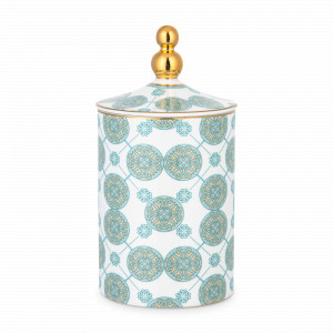 Банка , 13 мл, фарфор, белый, декор, серия Максим, MIX&amp;MATCH HOME, Китай, MIX & MATCH (Народная Республика Бангладеш)