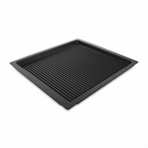 Гастроемкость гриль 2/3 (35,4х32,5х2 см), литой алюминий с антипригарным покрытием, серия Gastronorm, AMT, Германия, AMT (Германия)