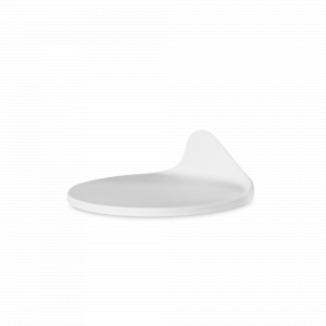 Тарелка сервировочная Mum, 21 х 6.5 см, фарфор, белый матовый, серия Gochi, COOKPLAY, Испания, COOKPLAY (Испания)