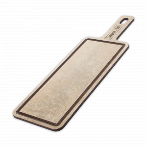 Доска композитная с желобом для сервировки и подачи, 36х12см, порфир кремовый, серия ProFashion, ComposeEat, Россия, Сервировочные доски