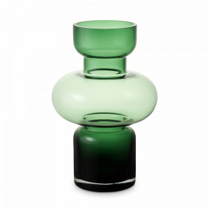 Ваза Florum, 25 см, стекло, зеленый, BERGENSON BJORN, Великобритания, BERGENSON BJORN (Великобритания)