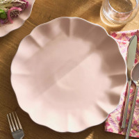 Тарелка обеденная Rose pink, 25 см, керамика, розовый, серия Rosa, COSTA NOVA, Португалия_00823920038764642822.jpg