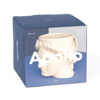 Кружка Apollo, 8.5 см, керамика, белый, DOIY, Испания_00819740051205847708.jpg