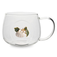 Кружка , 500 мл, стекло, металл, серия Light Pumpkin, ANNA LAFARG, Китай