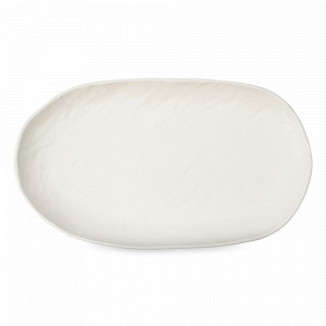 Блюдо овальное, 30.5 х 18 см, фарфор, белый, серия White Cliffs, LIBERTY JONES, Россия, Блюда и доски для сервировки LIBERTY JONES