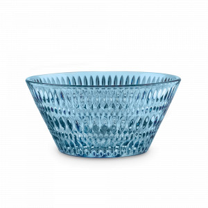 Салатник , 16.5 см, 750 мл, хрустальное стекло, голубой, серия Ethno, NACHTMANN, Германия, Стеклянные салатники