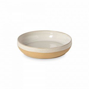 Тарелка для пасты Sable Blanc, 22 см, керамика, бежевый, серия Marrakesh, COSTA NOVA, Португалия, Тарелки для пасты