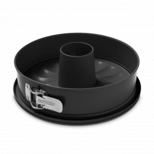 Форма для выпечки разъёмная с 2 основаниями, 28 см, сталь с антипригарным покрытием, черный, серия Gardenia, GUARDINI, Италия, GUARDINI (Италия)