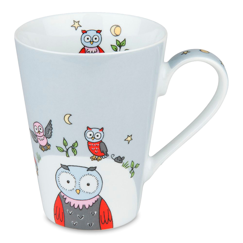 Кружка «Сова», 400 мл, фарфор, KOENITZ, Германия