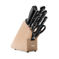 Набор кухонных ножей 7 предметов в подставке, серия Classic, WUESTHOF, Золинген, Германия