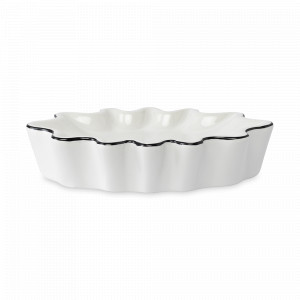 Мыльница Camellia, 9 х 14 см, керамика, белый, серия Bath, BERGENSON BJORN, Великобритания, Bath BERGENSON BJORN