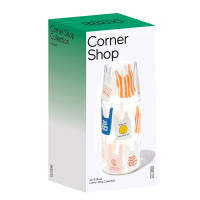 Набор из графина и стакана Thank you Bag, стекло, декор, серия Corner Shop, DOIY, Испания_00819740049815036192.jpg