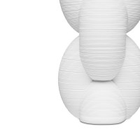 Ваза настольная Плетение, 29 см, керамика, белый, серия Vases, DECOR DE TABLE, Россия_00816950037687772359.jpg
