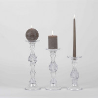 Подсвечник, 30 см, стекло, прозрачный, Rasteli, Бельгия_00811460063594354757.jpg