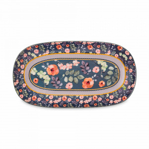 Блюдо прямоугольное, 33 х 18 см, керамика, синий, декор, серия Arcadia, MAXWELL WILLIAMS, Австралия, Arcadia MAXWELL &  WILLIAMS