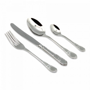 Набор столовых приборов 24 предмета, на 6 персон, сталь, серия Renascenca, HERDMAR, Португалия, Наборы столовых приборов