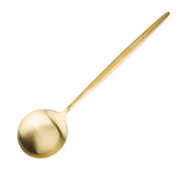 Набор столовых приборов на 6 персон, 24 предметов, матовое покрытие, золотистый, серия Moon Gold Brushed, CUTIPOL, Португалия_00799830058576188110.jpg