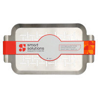 Противень для гриля перфорированный, 33 х 19 см, нержавеющая сталь, серия Smart Grill, SMART SOLUTIONS, Россия_00819890049992372554.jpg