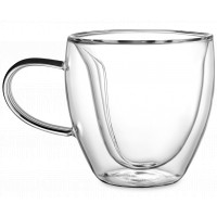 Термокружка Lovely, 250 мл, боросиликатное стекло, прозрачный, WALMER, Великобритания