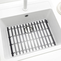 Коврик для раковины, 30 см, силикон, серый, серия Sink Side, BRABANTIA, Бельгия_00809000057621451196.jpg