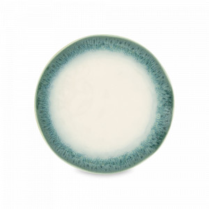 Тарелка закусочная, 21 см, фарфор, голубой, серия Nuances, EASY LIFE (R2S), Италия, EASY LIFE R2S (Италия)