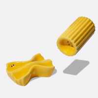 Набор из солонки и перечницы Farfalle & Macaroni, керамика, желтый, серия Dolce Vita, DOIY, Испания_00822830066339948671.jpg