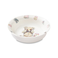 Набор детской посуды для девочки «Тедди», 3 предмета, костяной фарфор, декор, ROY KIRKHAM, Великобритания_00814130044699438676.jpg