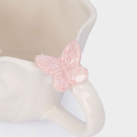 Кружка , 440 мл, фарфор, белый, декор, серия Butterfly, ANNA LAFARG, Китай_00822260032429951503.jpg
