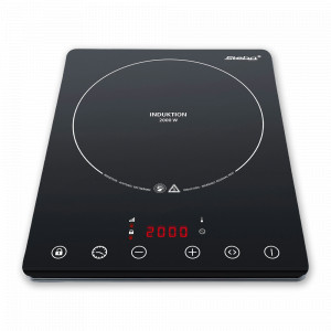 Плита настольная индукционная, 1 конфорка, нержавеющая сталь, стеклокерамика, черный, STEBA, Германия, STEBA (Германия)