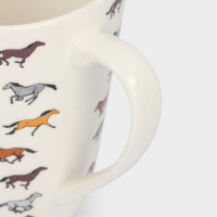 Кружка «Бегущие лошади», 420 мл, фарфор, белый, декор, серия Horse, ANNA LAFARG, Китай_00820990064148276020.jpg