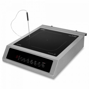 Плита настольная индукционная, нержавеющая сталь, черный, стальной, CASO, Германия, CASO (Германия)