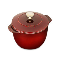 Кокот круглый, 1,5 л, чугун, гранатовый, серия La Cocotte, STAUB, Франция