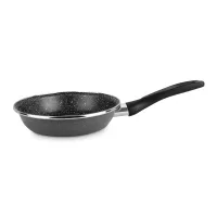 Сковорода , 26 см, сталь, стеклоэмаль, черный, серия K2, VITRINOR, Испания, 