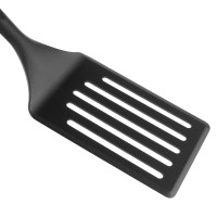 Лопатка кухонная с прорезями, 28 см, нейлон, черный, серия DIAMANT, OLYMPIA, Италия_00820700067243061149.jpg