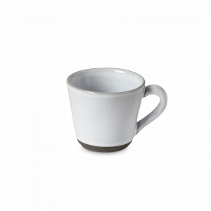 Кружка для эспрессо White/Grey, 80 мл, керамика, белый, серый, серия Plano, COSTA NOVA, Португалия, Кружки керамические