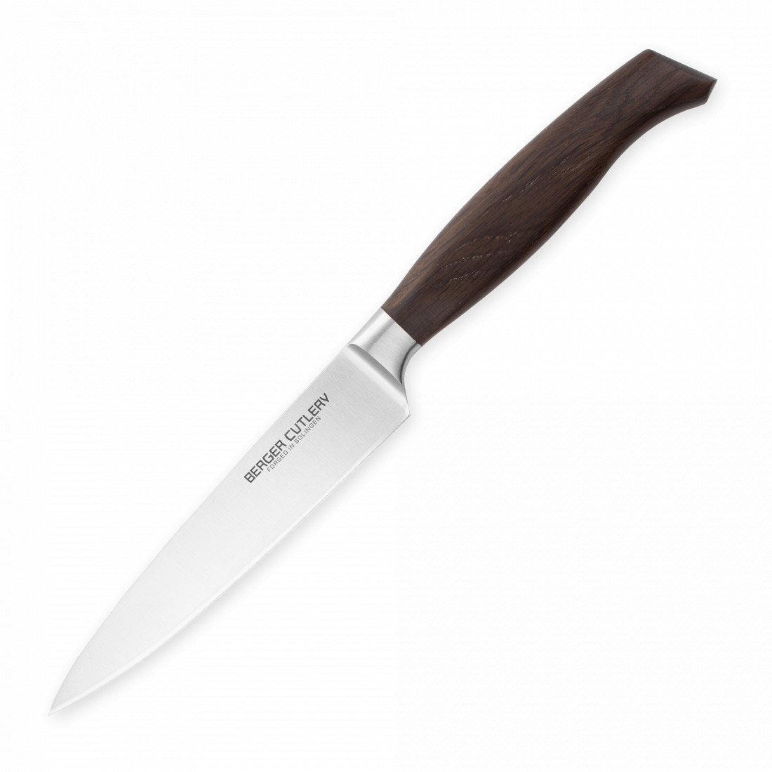 Нож универсальный, 16 см, серия Ergo Line Smoked Oak, BERGER CUTLERY, Германия