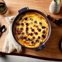 Форма круглая для запекания, 34 см, 3.8 л, керамика, графитовый, серия Slate, PEUGEOT CERAMIC, Франция_00810710043844625203.jpg