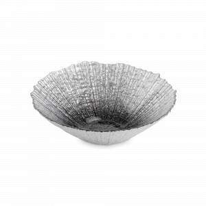 Салатник порционный, 16 см, 420 мл, стекло, серебристый, серый, серия Avila, ANNA LAFARG, Китай, Стеклянные салатники